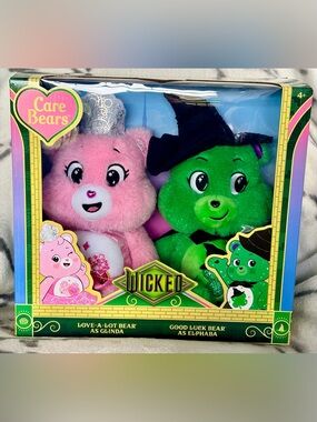 Care Bears (2025) x Wicked Collaboration 2-pack 14” Plush Toy/NIB/NWT